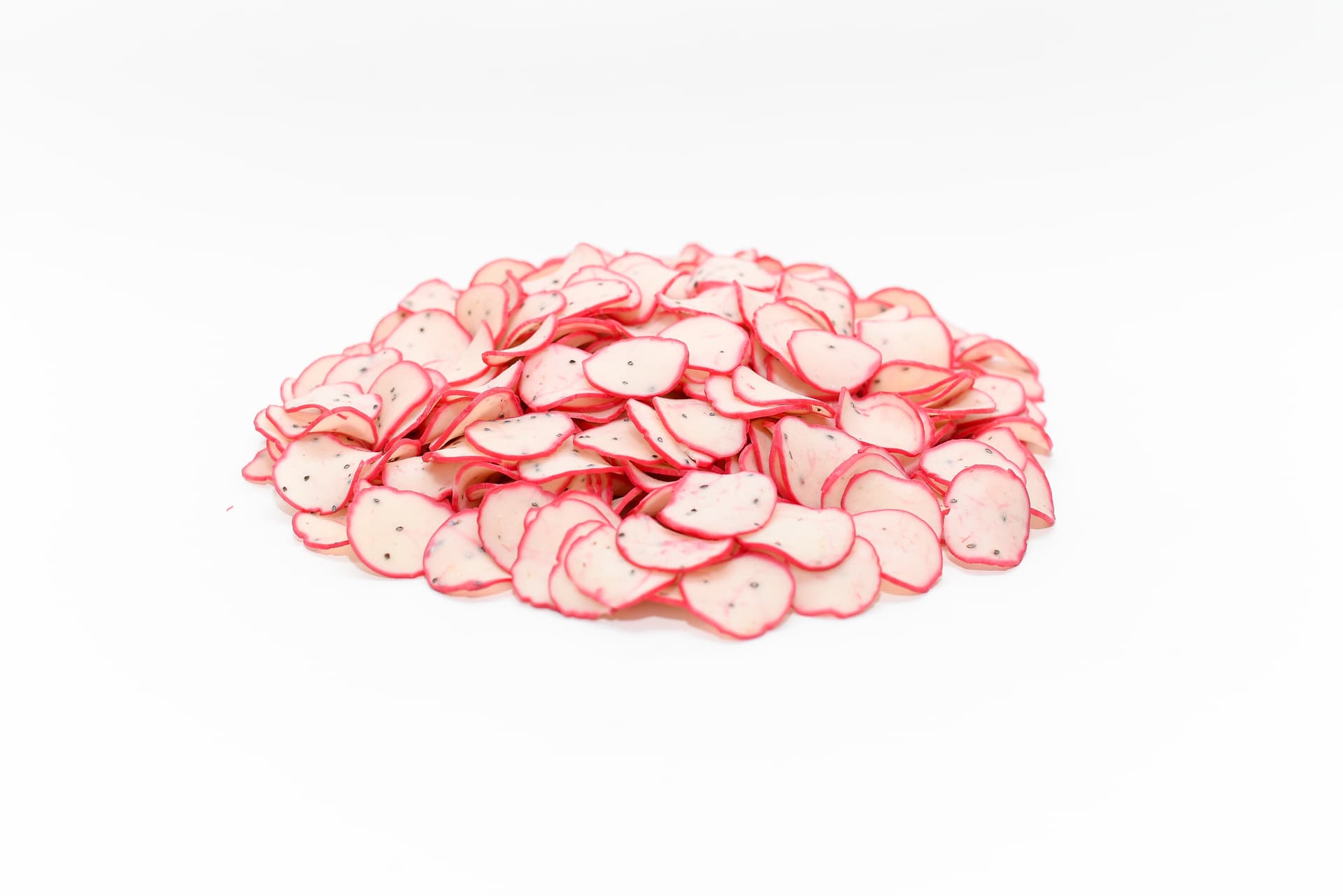 Dragon fruit crackers